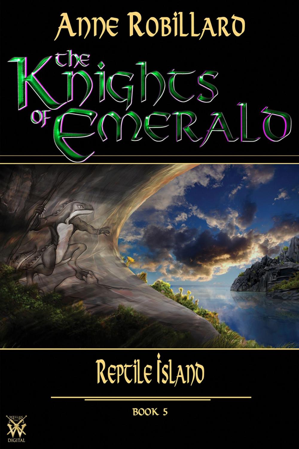 Big bigCover of The Knights of Emerald 05 : Reptile Island