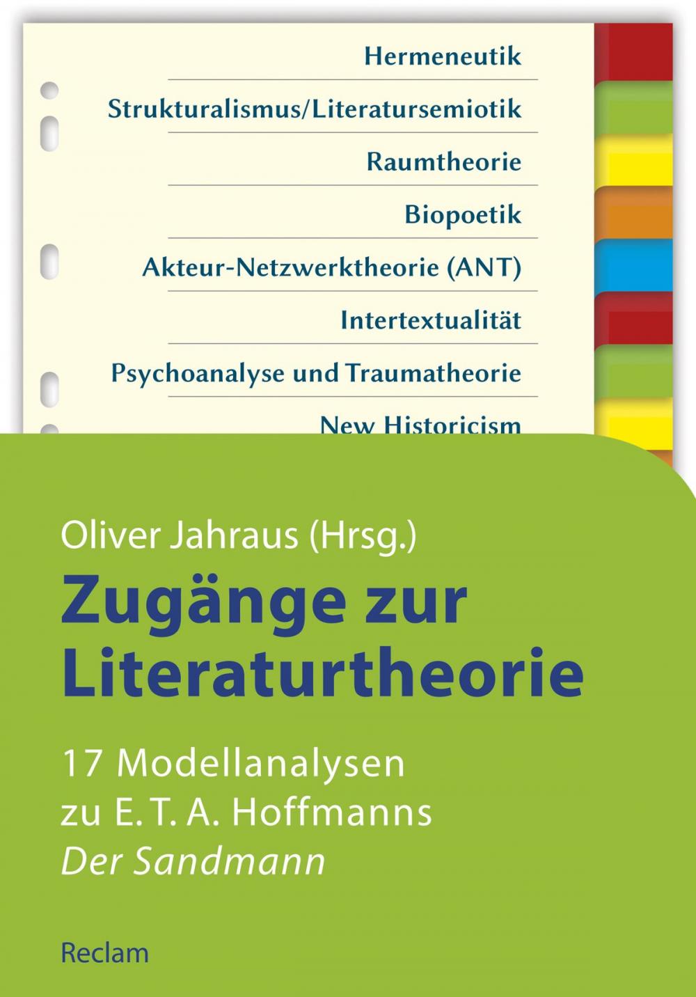 Big bigCover of Zugänge zur Literaturtheorie. 17 Modellanalysen zu E.T.A. Hoffmanns "Der Sandmann"
