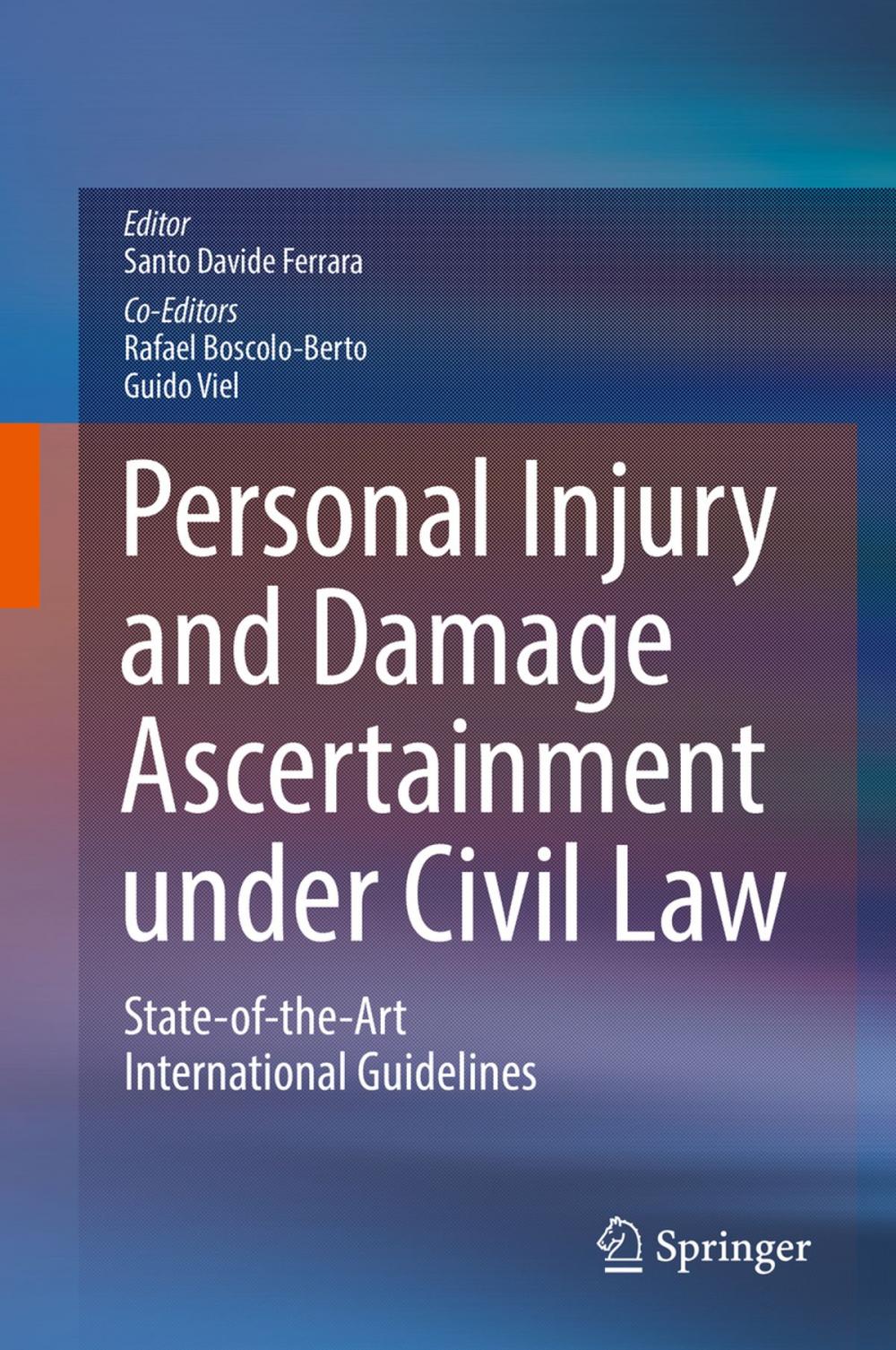Big bigCover of Personal Injury and Damage Ascertainment under Civil Law