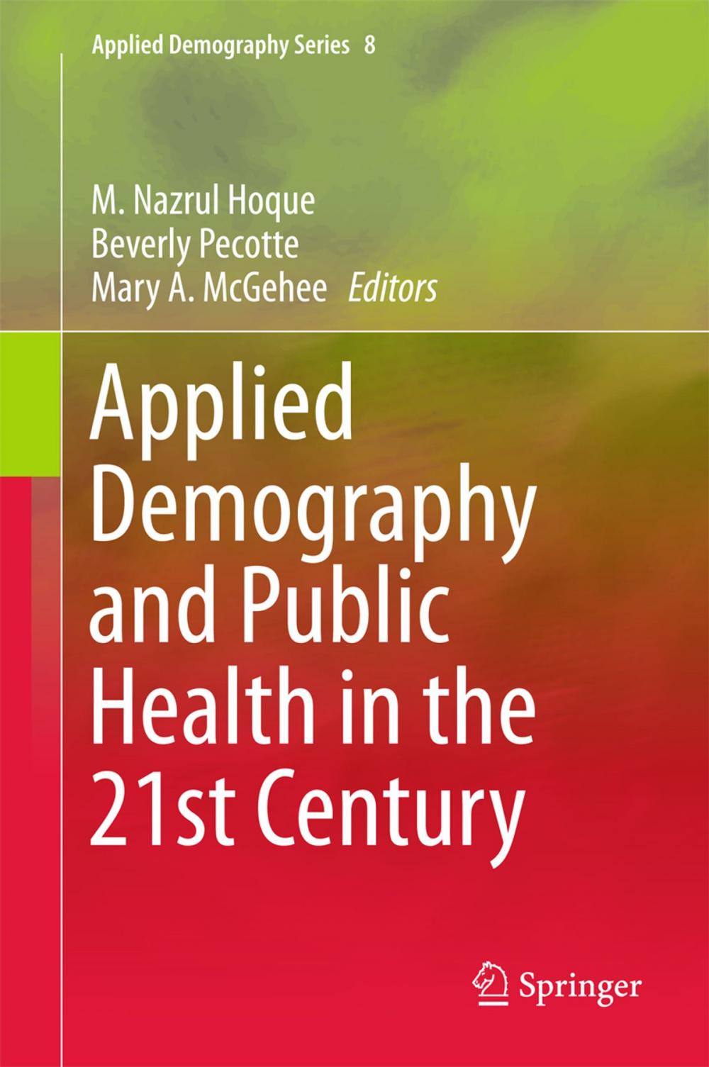 Big bigCover of Applied Demography and Public Health in the 21st Century