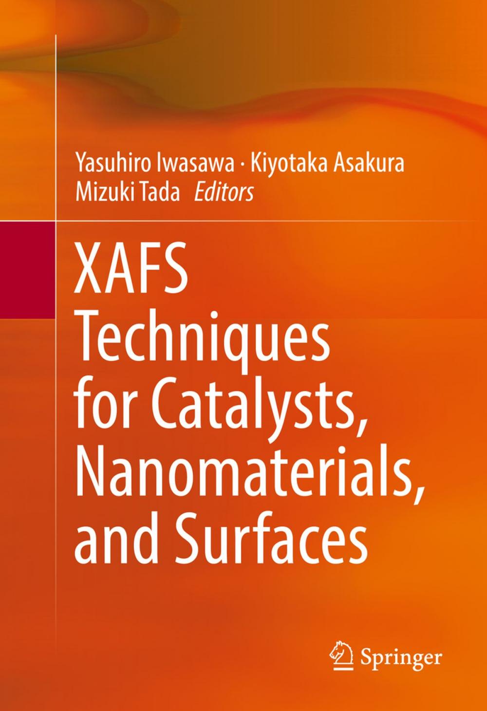 Big bigCover of XAFS Techniques for Catalysts, Nanomaterials, and Surfaces
