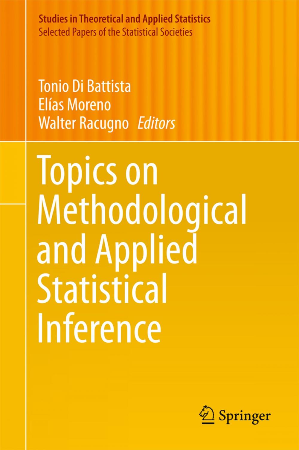 Big bigCover of Topics on Methodological and Applied Statistical Inference