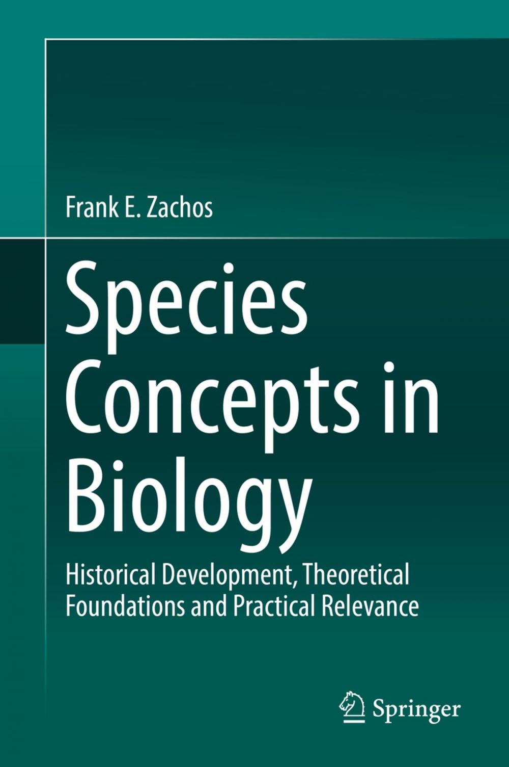 Big bigCover of Species Concepts in Biology