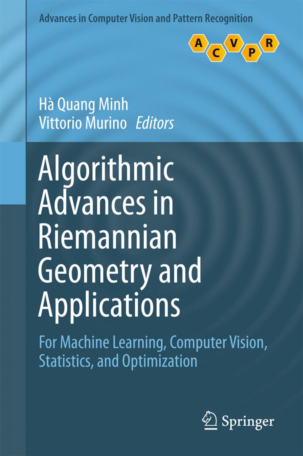 Big bigCover of Algorithmic Advances in Riemannian Geometry and Applications