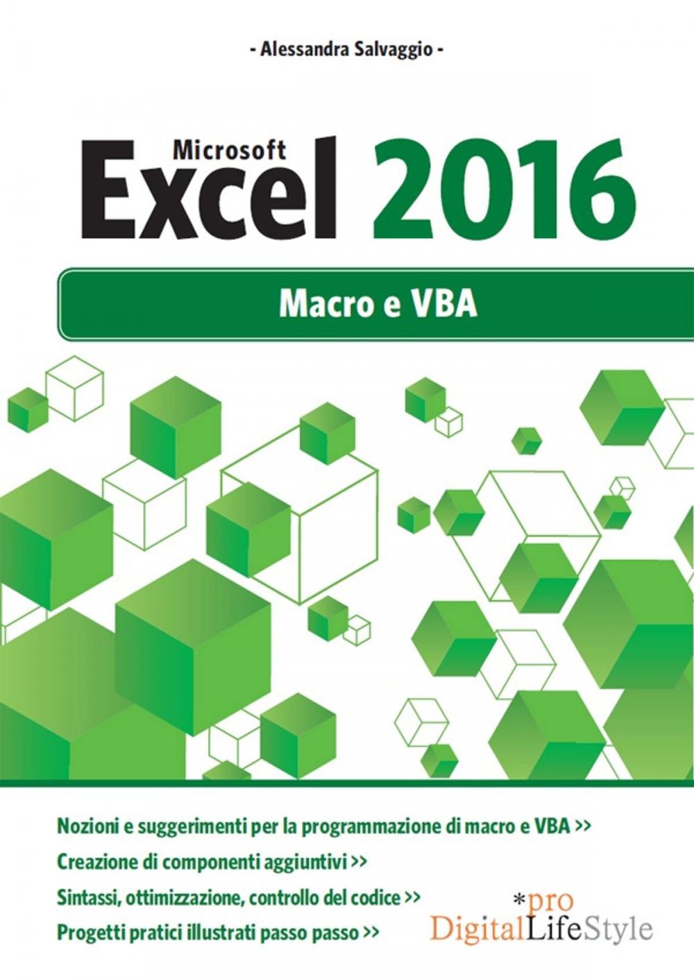 Big bigCover of Microsoft Excel 2016 Macro e VBA