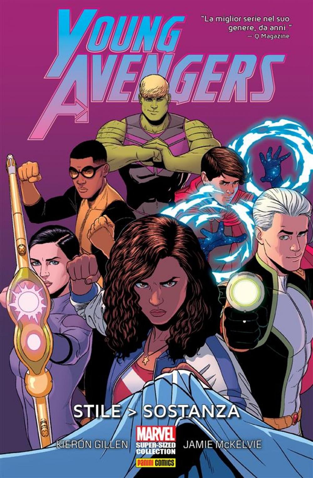 Big bigCover of Young Avengers (Marvel Super-Sized Collection)