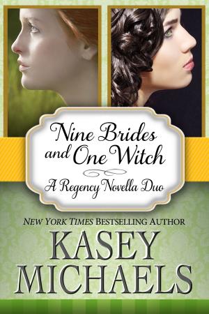 Book cover of Nine Brides and One Witch: A Regency Novella Duo