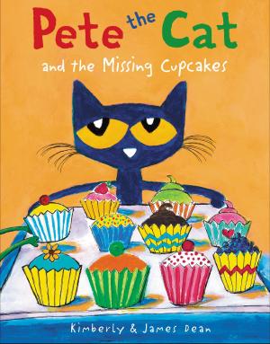 Book cover of Pete the Cat and the Missing Cupcakes