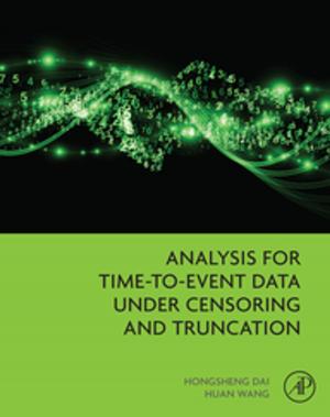 Book cover of Analysis for Time-to-Event Data under Censoring and Truncation