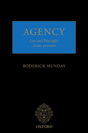 Cover of the book Agency by Cheryl Misak
