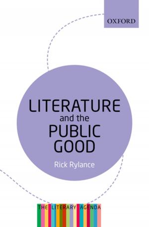 Cover of the book Literature and the Public Good by Patrick Weller