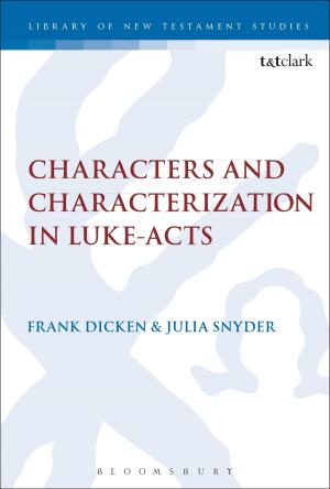 Cover of Characters and Characterization in Luke-Acts