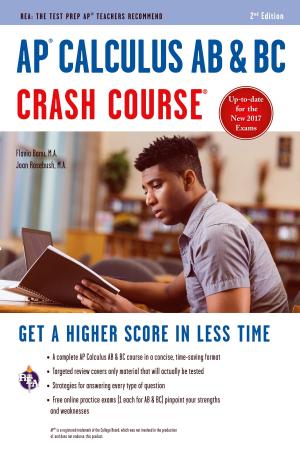 Cover of the book AP® Calculus AB & BC Crash Course Book + Online by Statistics Study Guides