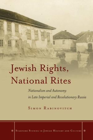 Cover of the book Jewish Rights, National Rites by Ted Underwood