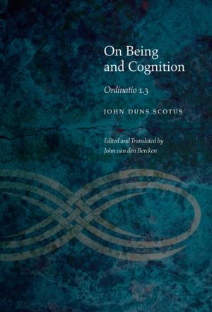 Cover of the book On Being and Cognition by Anna Kornbluh