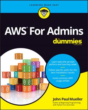 Cover of the book AWS For Admins For Dummies by Kaveh Pahlavan, Prashant Krishnamurthy