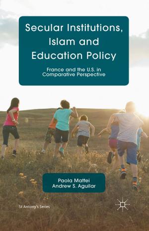 Cover of the book Secular Institutions, Islam and Education Policy by Francesca Beausang