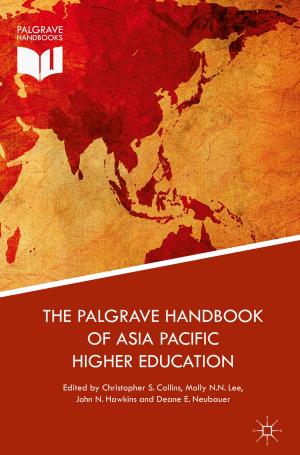 Cover of the book The Palgrave Handbook of Asia Pacific Higher Education by J. Barkin