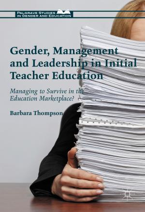 Cover of the book Gender, Management and Leadership in Initial Teacher Education by Gerrit Broekstra