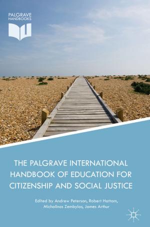 Cover of the book The Palgrave International Handbook of Education for Citizenship and Social Justice by Aidan McGlynn