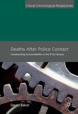 Cover of the book Deaths After Police Contact by Helen Hanson, Catherine O'Rawe