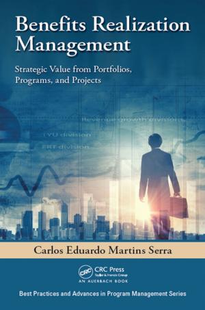 Cover of the book Benefits Realization Management by Miguel F. Acevedo