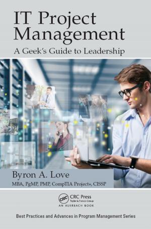 Cover of IT Project Management: A Geek's Guide to Leadership