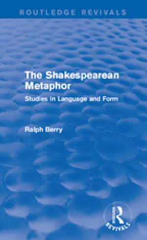 Cover of the book Routledge Revivals: The Shakespearean Metaphor (1990) by Salvatore Uccheddu