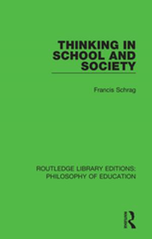 Cover of the book Thinking in School and Society by Pierre R. Crosson