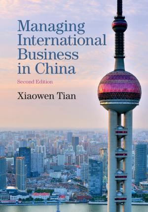 bigCover of the book Managing International Business in China by 