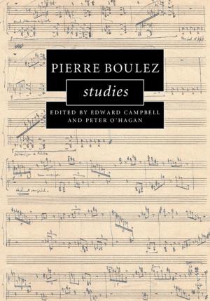 Cover of the book Pierre Boulez Studies by Alexei M. Tsvelik