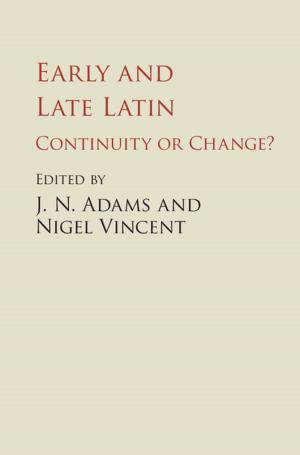 Cover of the book Early and Late Latin by Peter Jones