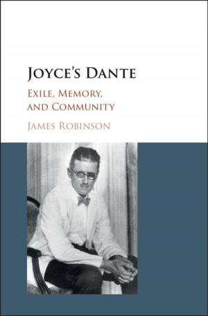 Cover of the book Joyce's Dante by Mark J. Ablowitz, Athanassios S. Fokas