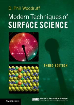 Book cover of Modern Techniques of Surface Science