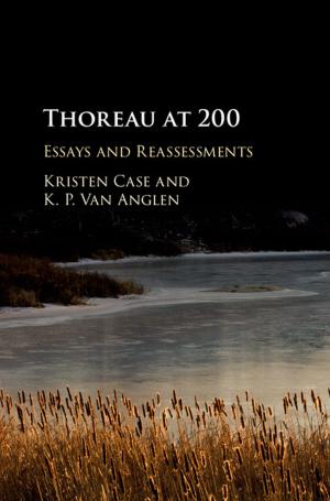 Cover of the book Thoreau at 200 by Barbara J. Becker