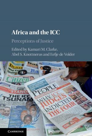 Cover of the book Africa and the ICC by Per-Olov Johansson, Bengt Kriström