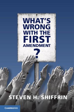 Cover of the book What's Wrong with the First Amendment by Javier Valenzuela