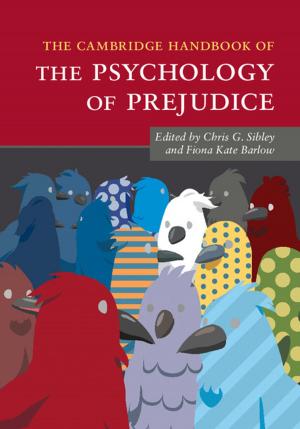 Cover of the book The Cambridge Handbook of the Psychology of Prejudice by Willem van Schendel