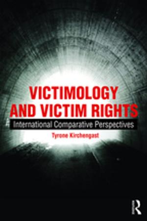 Cover of the book Victimology and Victim Rights by Sharon Todd