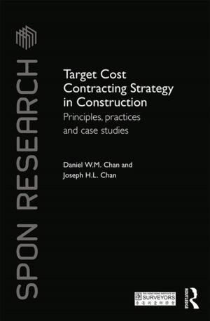 Cover of the book Target Cost Contracting Strategy in Construction by David N. Brindley