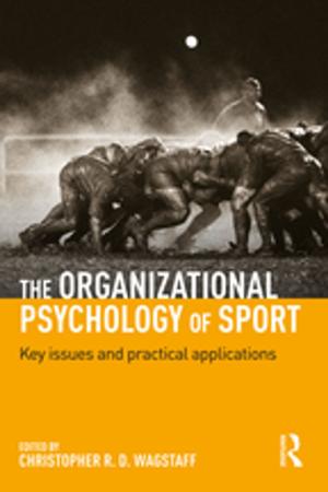 Cover of the book The Organizational Psychology of Sport by Mark Davis