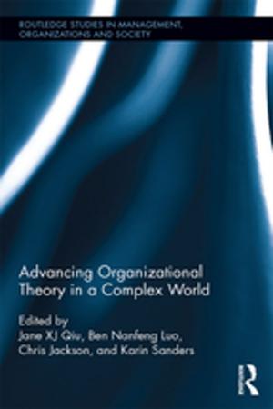 Cover of the book Advancing Organizational Theory in a Complex World by Mark Jepperson