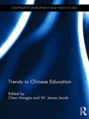 Cover of the book Trends in Chinese Education by Jacques Derogy