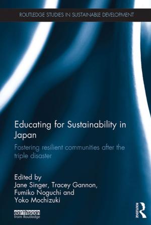 Cover of the book Educating for Sustainability in Japan by Aslı Göksel, Celia Kerslake