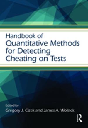 Cover of the book Handbook of Quantitative Methods for Detecting Cheating on Tests by Charles Derber, Yale R. Magrass