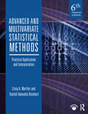 Cover of the book Advanced and Multivariate Statistical Methods by Nicola Monaghan, Chris Monaghan