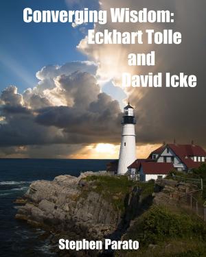 Book cover of Converging Wisdom: Eckhart Tolle and David Icke