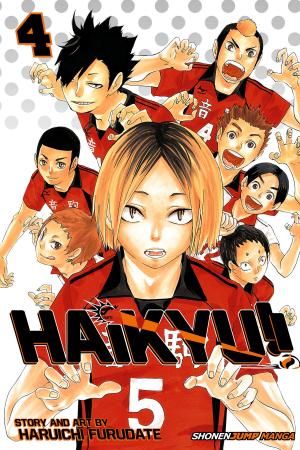 Book cover of Haikyu!!, Vol. 4