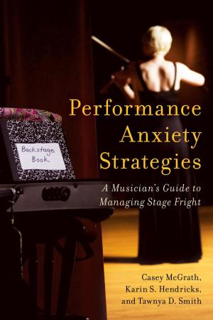 Cover of the book Performance Anxiety Strategies by Greg Cashman