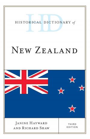 Cover of the book Historical Dictionary of New Zealand by John F.A. Sawyer, Siobhán Dowling Long